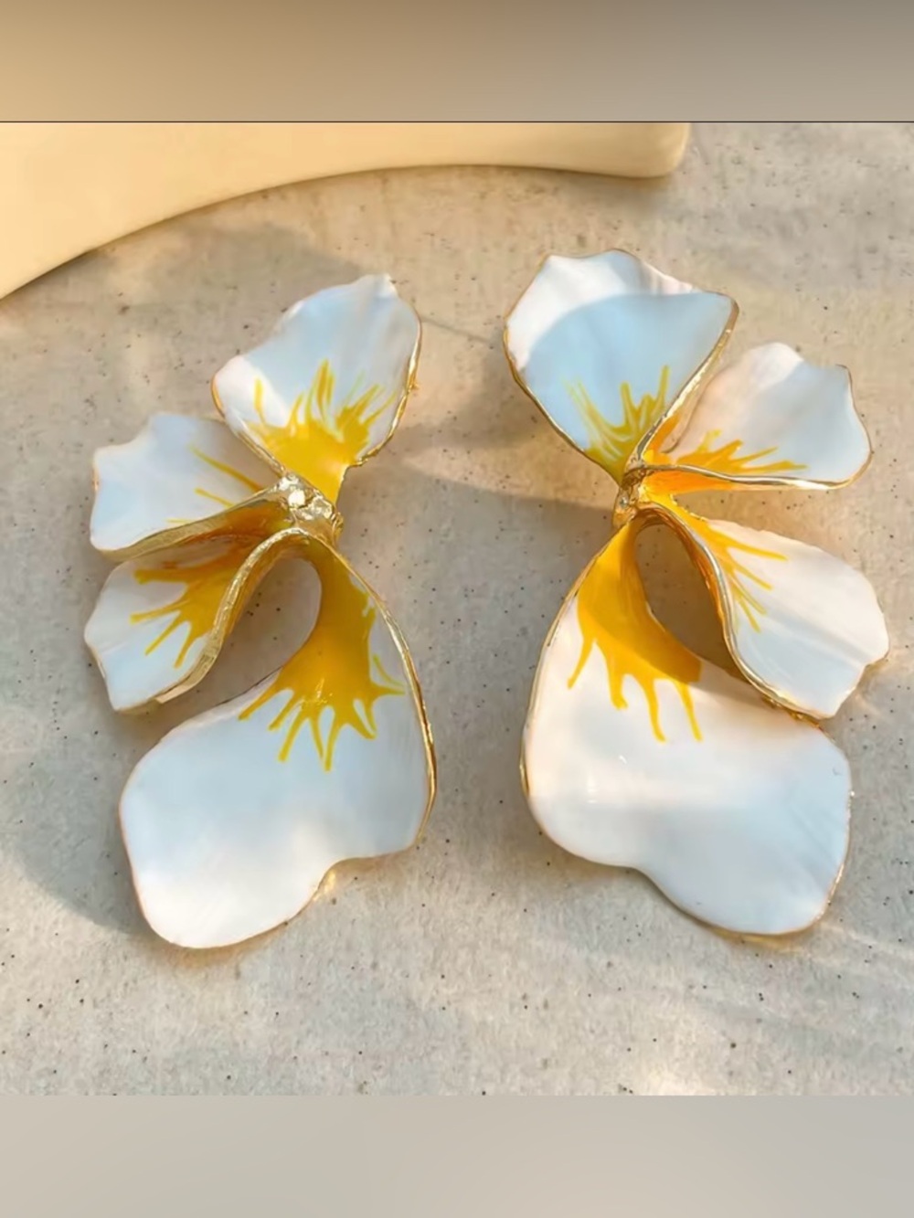 Y2K Romantic Boho Petal Flower Stud
Earrings - Women Jewelry